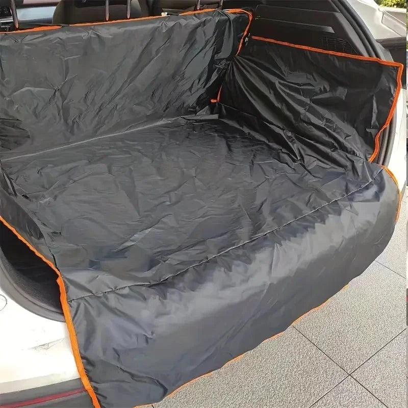 Dog Car Trunk Cargo Liner - Waterproof, Scratch-Proof Pet Seat Cover for SUVs & Cars