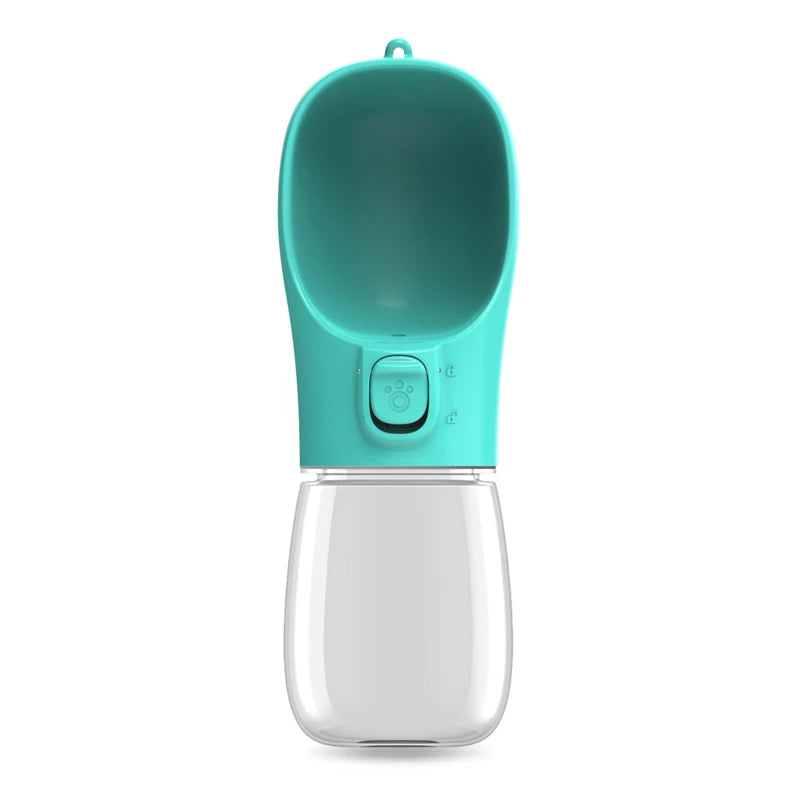 Portable Dog & Cat Water Bottle – Leak-Proof Travel Dispenser with Drinking Bowl