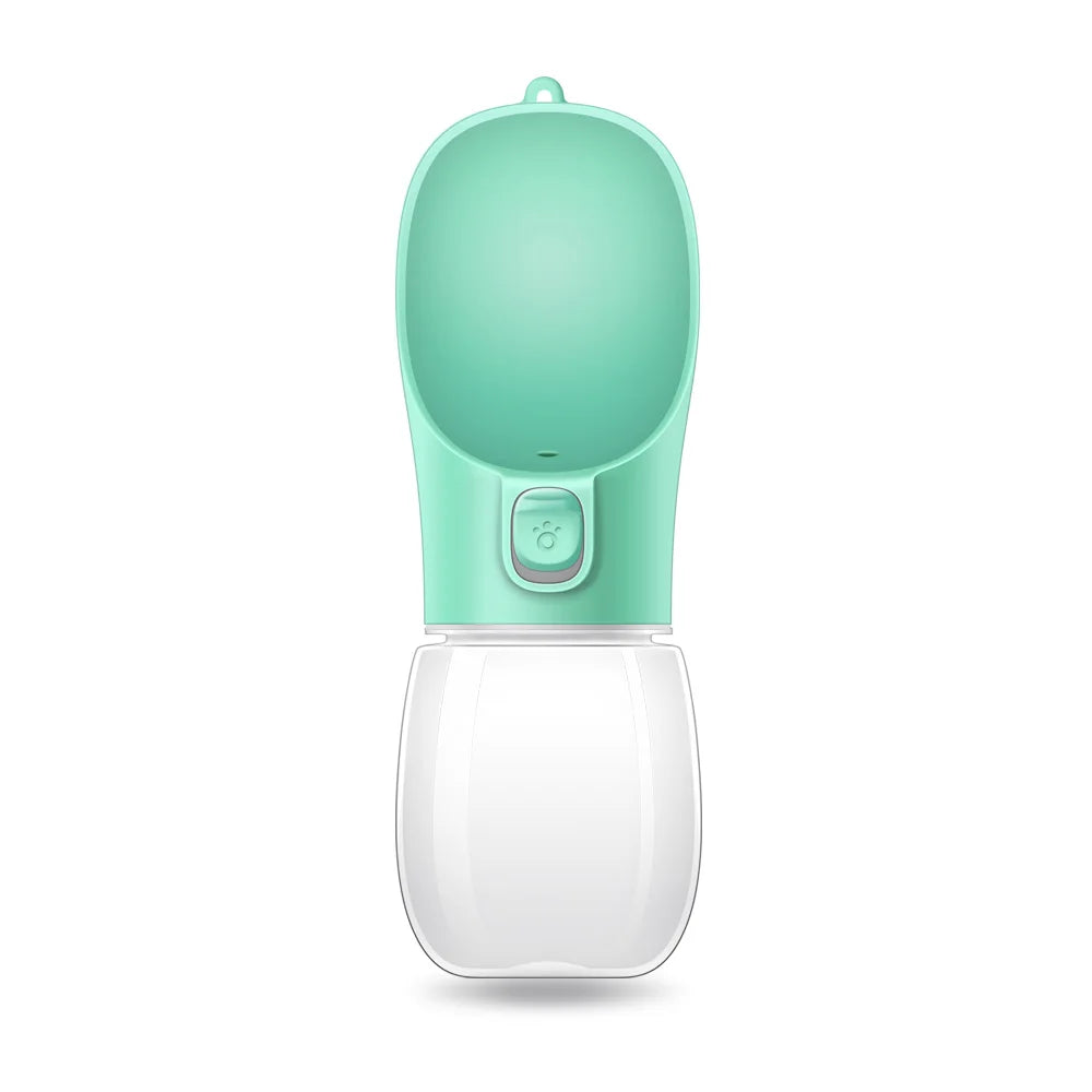 Portable Dog & Cat Water Bottle – Leak-Proof Travel Dispenser with Drinking Bowl