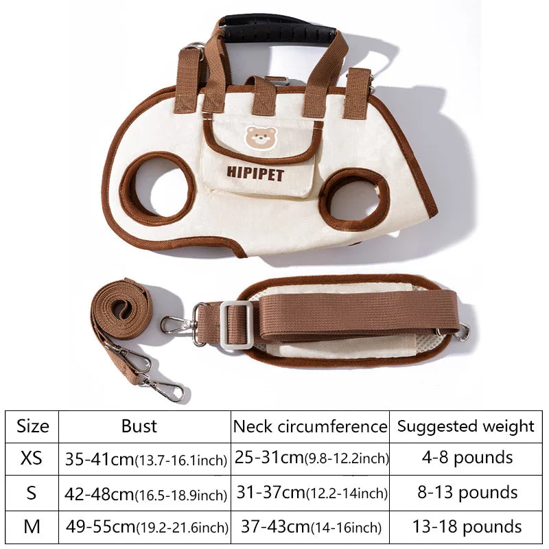 Pet Carrier Harness – Gentle Support for Small Dogs