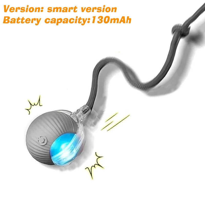 Automatic Rolling Ball Dog Toy - Self-Moving Interactive Ball for Dogs, Rechargeable