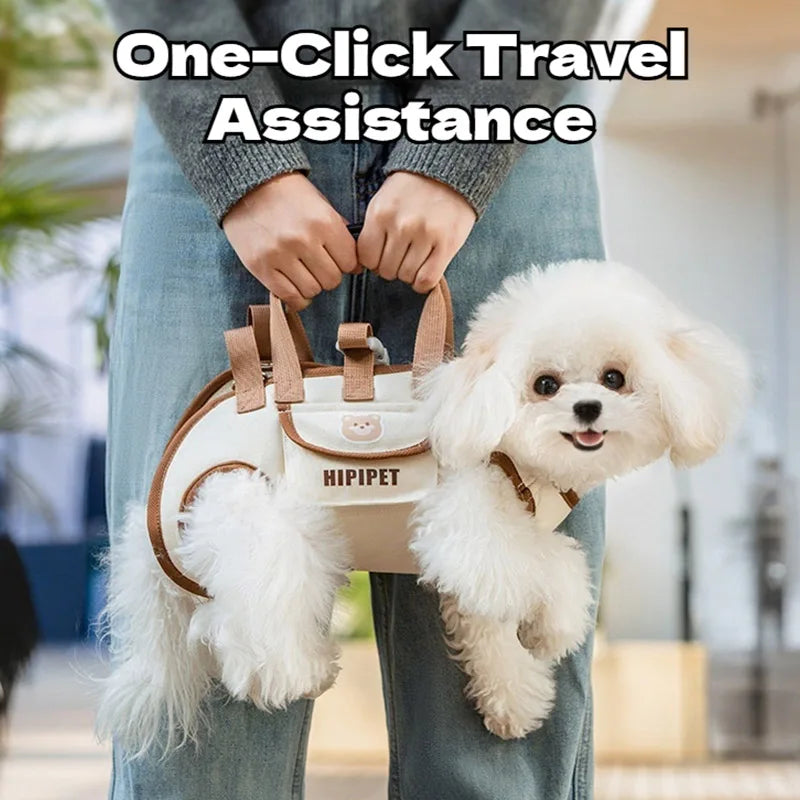 Pet Carrier Harness – Gentle Support for Small Dogs