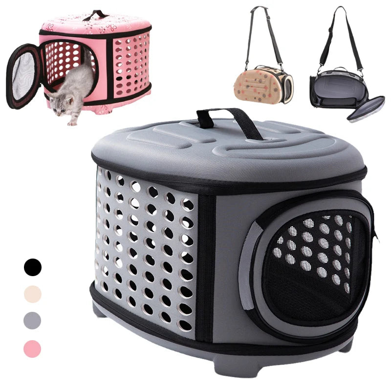 Pet Carrier Backpack – Breathable Single Shoulder Bag for Cats & Small Dogs | Travel & Outdoor