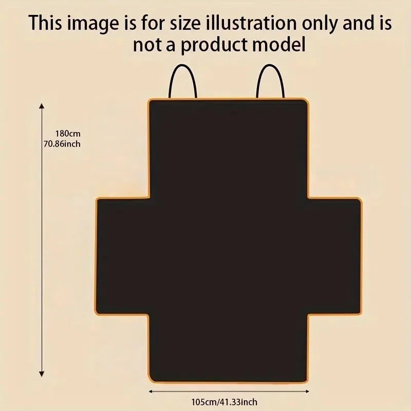 Dog Car Trunk Cargo Liner - Waterproof, Scratch-Proof Pet Seat Cover for SUVs & Cars