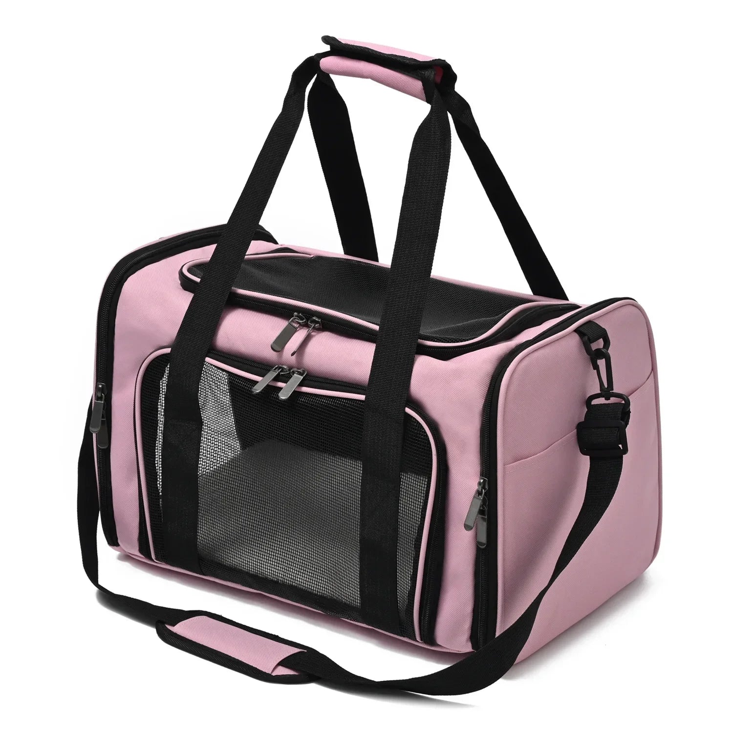 Foldable Pet Carrier Backpack – Breathable Bag for Cats & Dogs