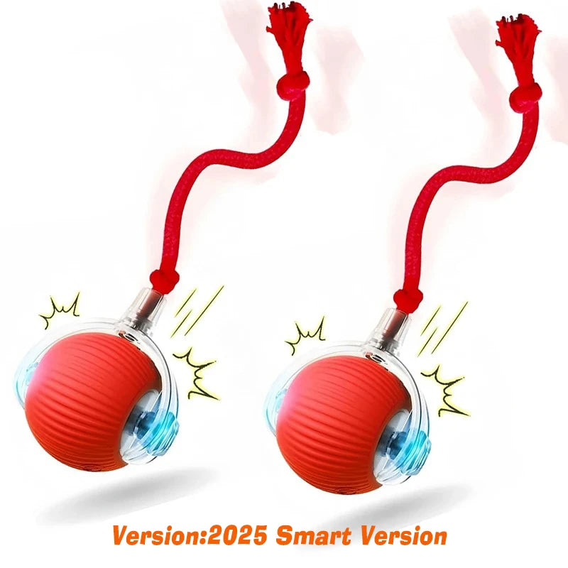 Automatic Rolling Ball Dog Toy - Self-Moving Interactive Ball for Dogs, Rechargeable